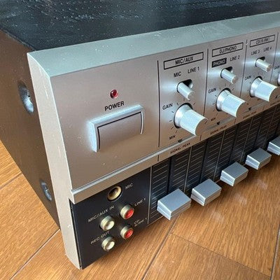 VESTAX DA-X1000 DJ AMPLIFIER SYSTEM CONTROLLER TESTED W/ POWER CABLE JAPAN