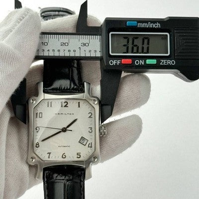 HAMILTON LLOYD 000221 AUTOMATIC WATCH SILVER DIAL MENS NEW STRAP BOX