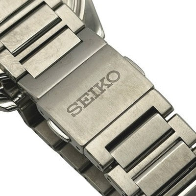 EIKO ASTRON ORIGIN SBXY034 7B72-0AD0 RADIO SOLAR GOLD BEZEL MEN'S WATCH