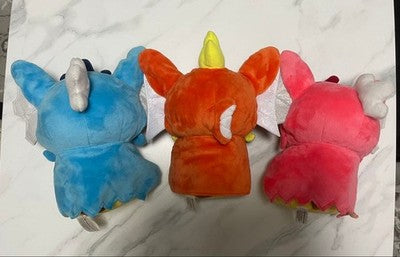 PIKACHU PLUSH TOY WEARING A PONCHO, GYARADOS PRETEND PLAY, MAGIKARP PRETEND PLAY