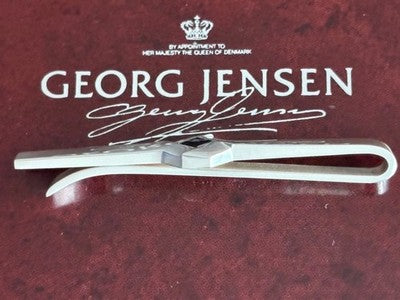 GEORG JENSEN TIE PIN 202 925 10.9G TIE CLIP 202 EXCELLENT+++++