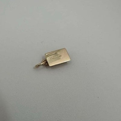 CARTIER 18K YELLOW GOLD 750 INGOT PENDANT TOP CHARM ONLY NO CHAIN AUTHENTIC 4.2G