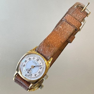 HUBER NAUTICA ANTIQUE WATCH LADIES HAND WINDING 1930S VINTAGE SWISS