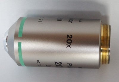 Nikon CFI Plan Fluor 20x 0.50 DIC M Objective Lens ∞/0.17 For Eclipse Series