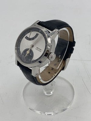 EPOS 3378 MANUAL WIND MOONPHASE POWER RESERVE DISPLAY BACK LEATHER WATCH