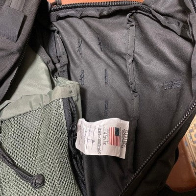 MYSTERY RANCH 1-DAY ASSAULT BACKPACK ORANGE TAG USA BLACK USED