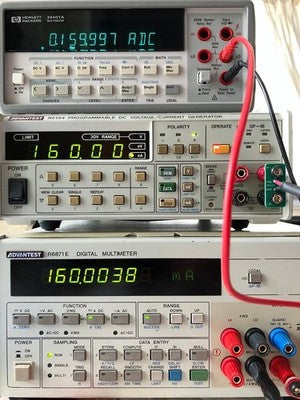 ADVANTEST R6144 PROGRAMMABLE DC VOLTAGE/CURRENT GENERATOR FROM JAPAN