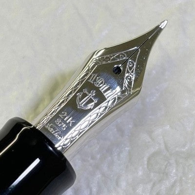 Sailor Fountain Pen Pro Gear Blue Laden Lacquerware Naginata Sharpening 21K NM