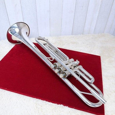 YAMAHA YTR-736 TRUMPET Bb SILVER PLATED WITH BACH 7C MOUTHPIECE CASE