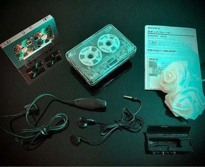 SONY WALKMAN WM-EX677 PORTABLE CASSETTE PLAYER VINTAGE MAINTENANCE FROM JAPAN