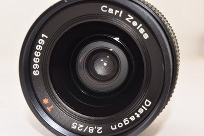 CONTAX CARL ZEISS DISTAGON T 25MM F2.8 MMG WIDE-ANGLE LENS EXCELLENT++++