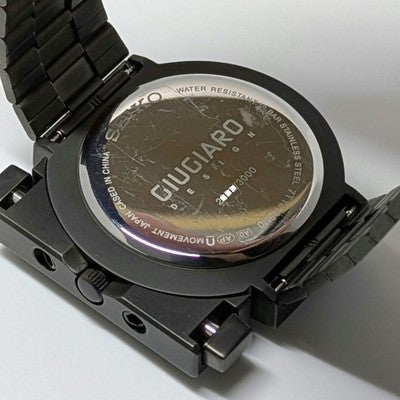 SEIKO GIUGIARO SCED037 ALIEN 2 CHRONOGRAPH WATCH - OVERHAULED, NEW MOVEMENT