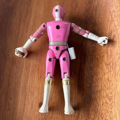 BANDAI FIVEMAN PINK CHOGOKIN FIGURE 12CM VINTAGE SUPER SENTAI ACTION TOY