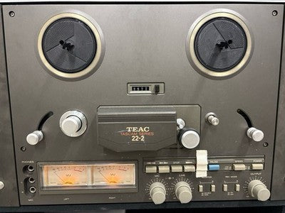 TEAC TASCAM SERIES 22-2 AUDIO EQUIPMENT TEAC OPEN REEL DECK WITH HARD CASE