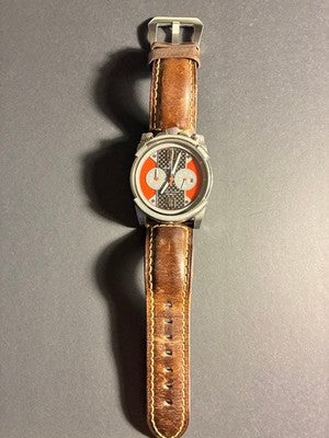 CT SCUDERIA CAFE RACER CS10139 STREET RACER CHRONOGRAPH WATCH BOX STRAP