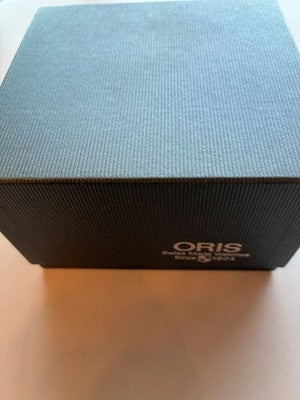 ORIS ARTELIER CHRONOGRAPH 7603 AUTOMATIC CHRONOGRAPH SILVER DIAL BOXED AS IS