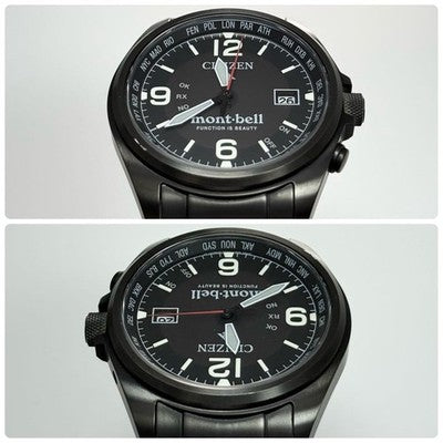 CITIZEN PROMASTER MONT-BELL CB0177-58E ECO-DRIVE RADIO TITANIUM WATCH BOX