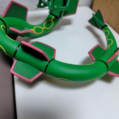 POKEMON AG BIG SOUND FIGURE RAYQUAZA TOMY JAPAN RARE VINTAGE ELECTRONIC FIGURE