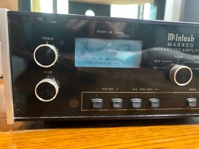 MCINTOSH MA6450 INTEGRATED AMPLIFIER STEREO AMP VINTAGE HIGH END AUDIO TESTED