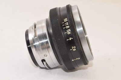 NIKON NIKKOR-H・C 5CM 50MM F2 S-MOUNT OLD LENS POPULAR AMONG CLASSIC LENSES