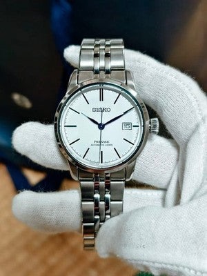 SEIKO PRESAGE SARX105 ENAMEL DIAL BLUE HANDS 6R55 AUTOMATIC WATCH JAPAN