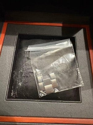 TAG HEUER CARRERA CV2A10 CHRONOGRAPH AUTOMATIC MEN'S STAINLESS STEEL AS IS