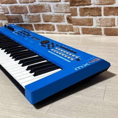 YAMAHA MX49 BLUE LIMITED EDITION 49-KEY SYNTHESIZER KEYBOARD MUSIC PRODUCTION