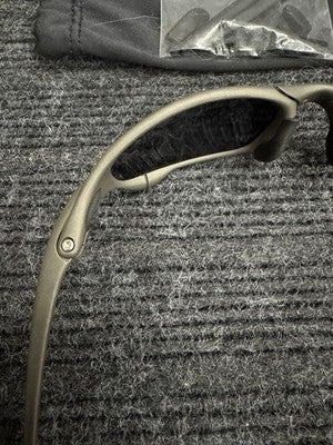 OAKLEY JULIET X-METAL BLACK IRIDIUM SUNGLASSES RARE WITH LENSES TOOLS USA