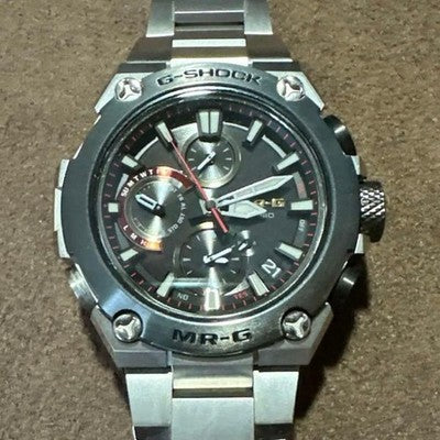 CASIO G-SHOCK MR-G MRG-B1000D-1AJR TITANIUM SOLAR RADIO BLUETOOTH WATCH