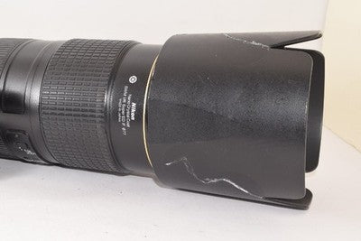 NIKON AF-S NIKKOR 80-400MM F4.5-5.6G ED VR N 5X TELEPHOTO ZOOM LENS AS IS