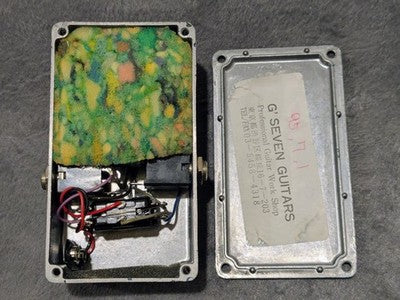 DIAZ TEXAS SQUARE FACE 1995 NTE103 FUZZ GUITAR EFFECTS PEDAL TESTED BOXED