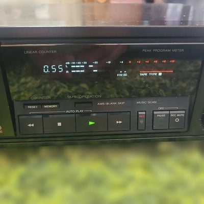 SONY TC-K600 STEREO CASSETTE DECK 3 HEAD DOLBY B-C NR HX PRO AC100V 50/60HZ