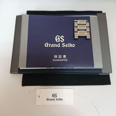 GRAND SEIKO SBGX267 MEN'S WRISTWATCH TITANIUM QUARTZ SILVER ROUND FACE JAPANMADE