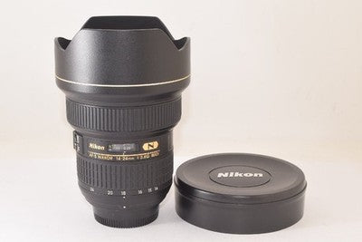 NIKON AF-S NIKKOR 14-24MM F2.8G ED N LARGE-APERTURE ZOOM LENS AS IS