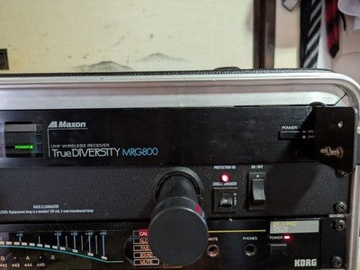 GUITAR RACK SYSTEM ROLAND GP-100 DIGITECH S200 KORG DTR-1 W/ 6U CASE FROM JAPAN