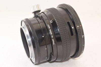 NIKON PC-NIKKOR 28MM F4 WIDE ANGLE LENS WITH TILT FUNCTION BLACK FROM JAPAN