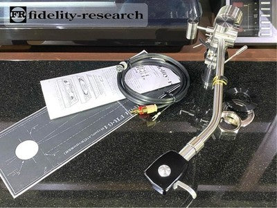 FIDELITY RESEARCH FR-64S TONE ARM WITH GENUINE SHELL AND PHONO CABLE