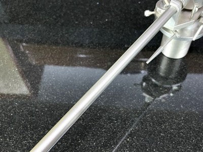 AUDIO CRAFT AC-4000 SILVER LONG TONE ARM WITH 2 SUBWEIGHTS AND CABLES
