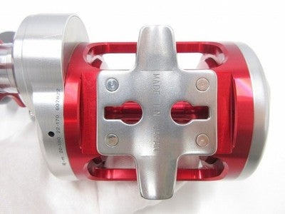 DAIWA TOURNAMENT ISHIDAI Z50 BAITCASTING REEL LURE FROM JAPAN RED SILVER MINT