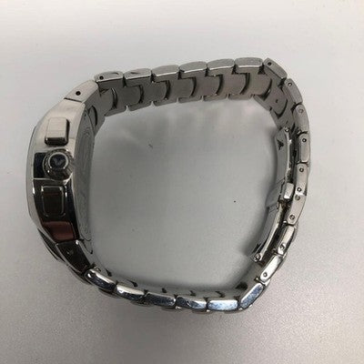 VICEROY FERNANDO ALONSO BLACK & SILVER QUARTZ CHRONOGRAPH USED FROM JAPAN