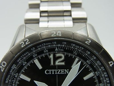 CITIZEN PROMASTER SKY GMT AUTOMATIC MEN'S STAINLESS STEEL WATCH NB6046-59E