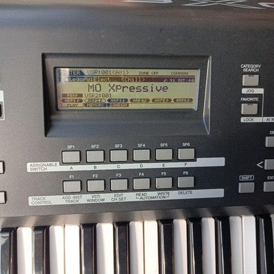 Yamaha MOX6 61-KEY SYNTHESIZER KEYBOARD FULLY TESTED SOUND OUTPUT WORKING UNIT