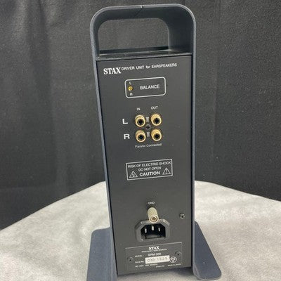 STAX SRM-300 AMPLIFIER W/ SR-202 HEADPHONES & OYAIDE POWER CABLE - TESTED