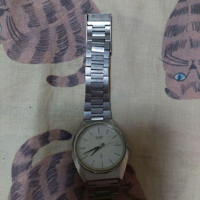GRAND SEIKO VINTAGE QUARTZ MEN'S WRISTWATCH EARLY MODEL JAPAN MADE AS IS