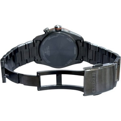 CITIZEN CB0286-61E ATTESA ACTLINE BLACK TITANIUM MEN'S  ROUND FACE JAPAN MADE