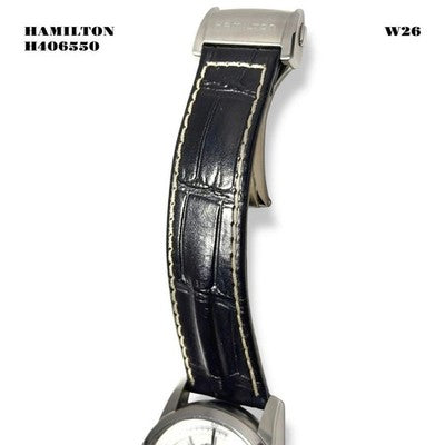 HAMILTON AMERICAN CLASSIC RAILROAD H406550 AUTOMATIC SKELETON DIAL WATCH