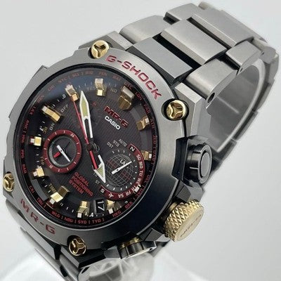 CASIO G-SHOCK AKAZONAE MRG-G1000B-1A4JR DATE SOLAR POWERED RADIO MEN'S MRG-G1000