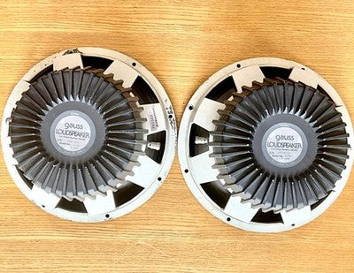 GAUSS 4281 WOOFER PAIR 12" (30CM) FOR JBL 4350/4355 MID-BASS TAD