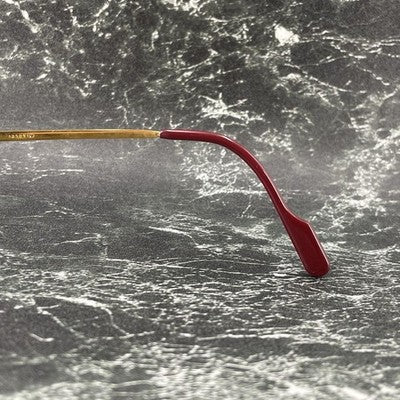 CARTIER C-MOTIF RIMLESS EYEGLASSES GOLD VINTAGE RARE MADE IN FRANCE AUTHENTIC