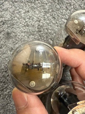 WESTERN ELECTRIC 350B VACUUM TUBES (SET OF 3) - TESTED & WORKING